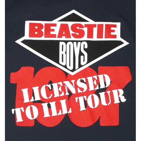 時間限定即決‼ 1987 tour beastie boys usa製 xl BEASTIE BOYS (ビースティー・ボーイズ) LICENSED TO ILL TOUR