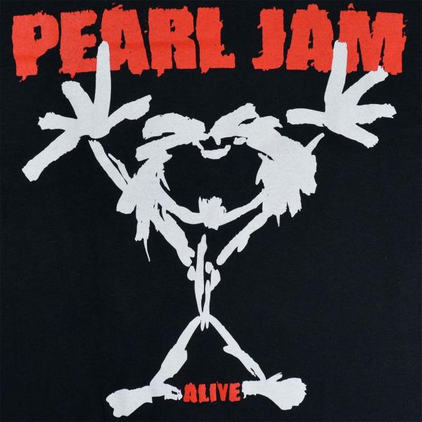 パール ジャム Tシャツ Pearl Jam STICK MAN (ALIVE) 正規品