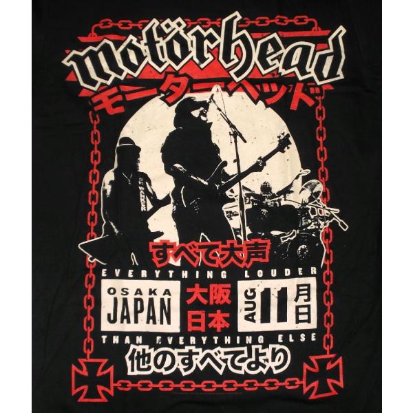 ROCK OFF モーターヘッド Tシャツ Loud in Osaka MOTORHEAD 正規品