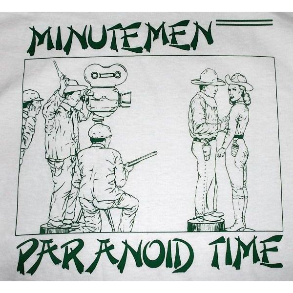 ミニットメン Tシャツ MINUTEMEN Paranoid 正規品 ロックTシャツ