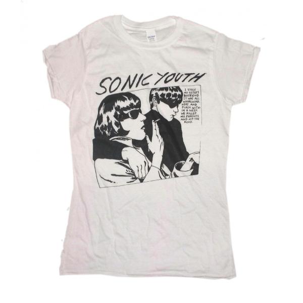 sonic youth ソニック ユース Lady's Tシャツ Sonic Youth GOO 正規品