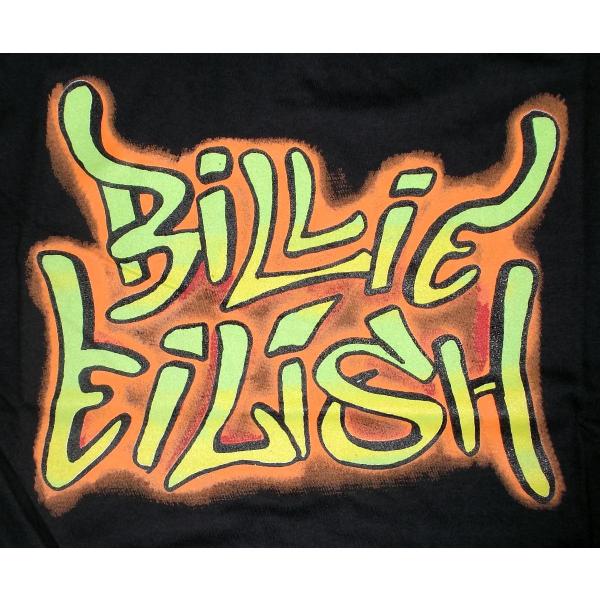 ROCK OFF ビリー アイリッシュ Tシャツ Billie Eilish Graffiti 正規品