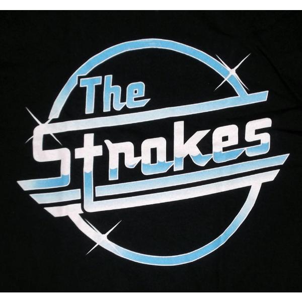 The Strokes ロゴプリント Tシャツ 2016年製 The Strokes Striped Logo Tee | The Strokes