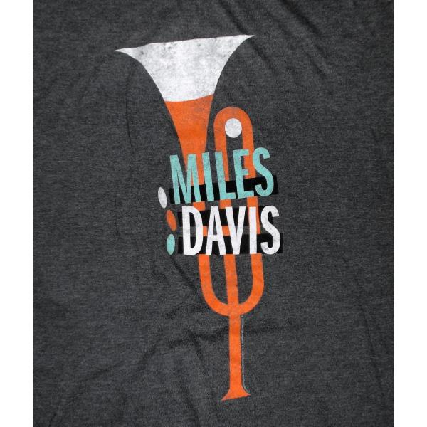 マイルス デイヴィス Tシャツ Miles Davis MILES' TRUMPET 正規品 ロックＴシャツ バンドＴシャツ