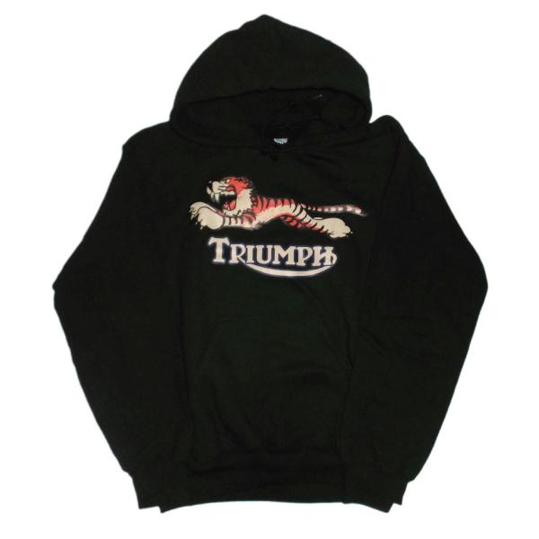 【未使用】TRIUMPH トライアンフ フルジップ パーカー 黒 M mumbles_sht00832
