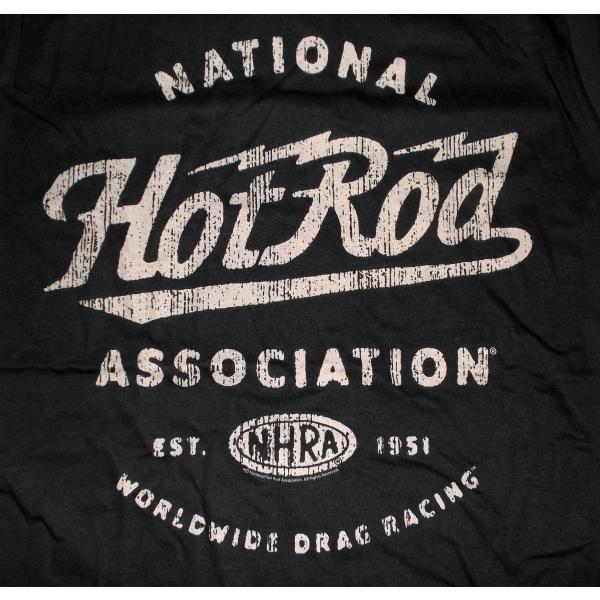 全米ホットロッド協会 NHRA - HOT ROD Tシャツ National Hot Rod