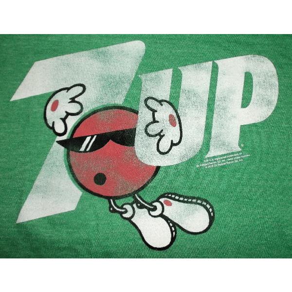 セブン アップ Tシャツ 7UP 緑系 US正規品 : sht00941 : マンブルズ 