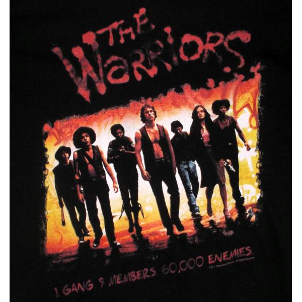 ザ・ウォリアーズ Tシャツ The Warriors 黒 ウォルター・ヒル 映画
