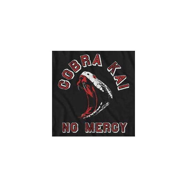 ベスト キッド Tシャツ コブラ会 ノーマーシー THE KARATE KID COBRA KAI No Mercy 正規品