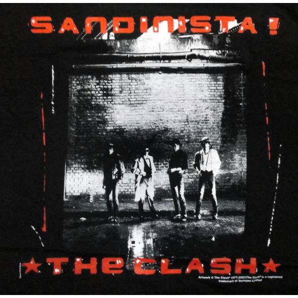 ROCK OFF ザ・クラッシュ Tシャツ The Clash SANDINISTA! 正規品