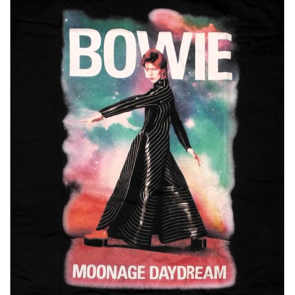デヴィッド ボウイ Tシャツ David Bowie Moonage 11 Fade 正規品 ロックTシャツ