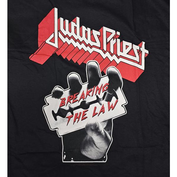 ジューダス プリースト Tシャツ Judas Priest Breaking The Law 正規品 ロックTシャツ