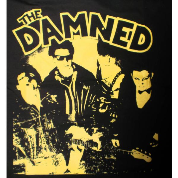 The Damned TシャツLサイズ(未使用) ザ・ダムド Tシャツ The DAMNED New Rose Vintage 正規品 パンク