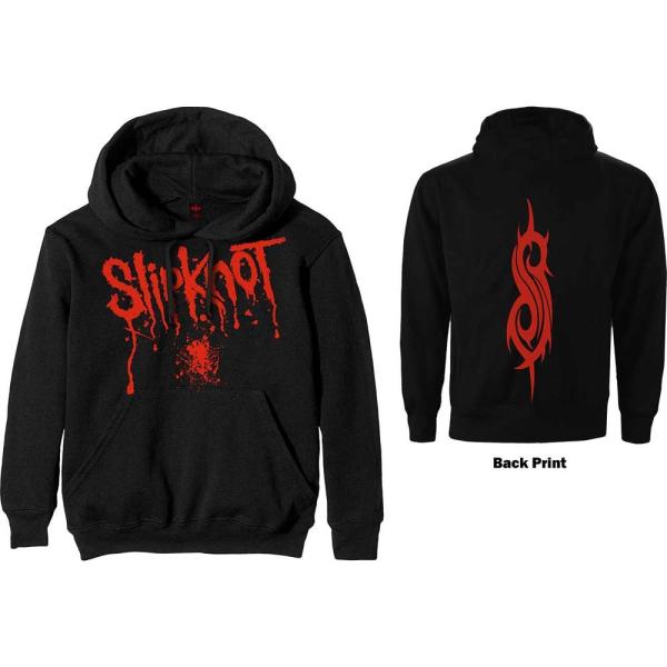 �X���b�v�m�b�g �p�[�J SLIPKNOT Splatter Logo ���K�i ���b�NT�V���c�֘A �p�[�J�[ �o���hT�V���c