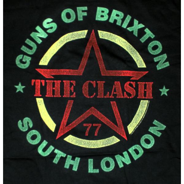 ザ・クラッシュ Tシャツ The CLASH Guns Of Brixton 黒 正規品 