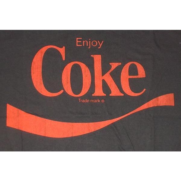 Coca Cola コカ コーラ Tシャツ 黒 Enjoy Coke 正規品