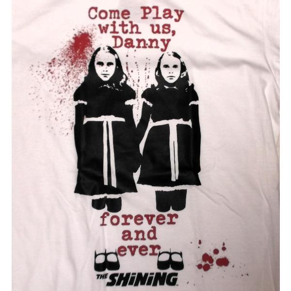 シャイニング Tシャツ THE SHINING Come Play With Us 白 正規品  