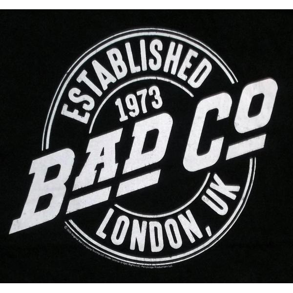 バッド カンパニー Tシャツ Bad Company 1973 Circle 正規品 ロックTシャツ バンドTシャツ