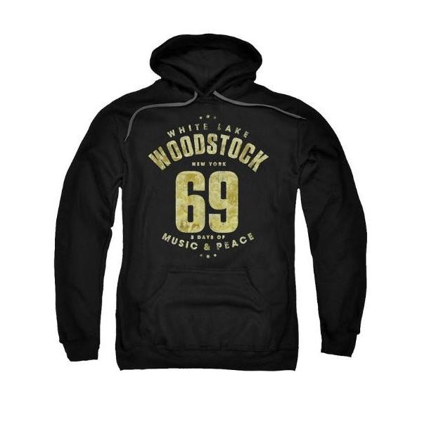 ウッドストック パーカー WOODSTOCK 69 黒 US正規品 パーカ 