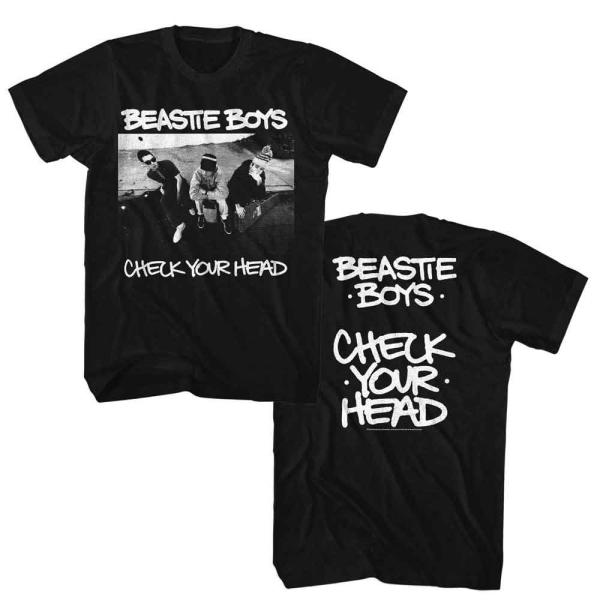 名作サイズXL!ビースティボーイズCheck Your Head Tシャツ ビースティー ボーイズ Tシャツ Beastie Boys Check Your Head 黒 正規