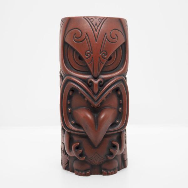 Tiki Farm ティキファーム Mow-Mow Red NEW Tiki Farm Tiki Mug MOW-MOW RED STAIN WITH BLACK WASH