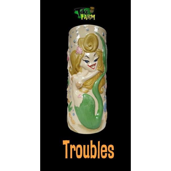 Tiki Farm eBL t@[ }O Trouble l mug