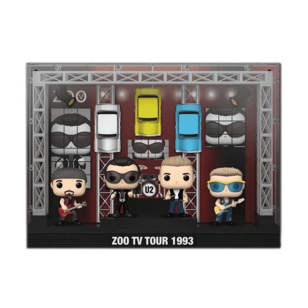 U2 フィギュア Pop! Deluxe Moment Zoo TV Tour 1993 - U2 4-PACK (FUNKO Exclusive) TOY