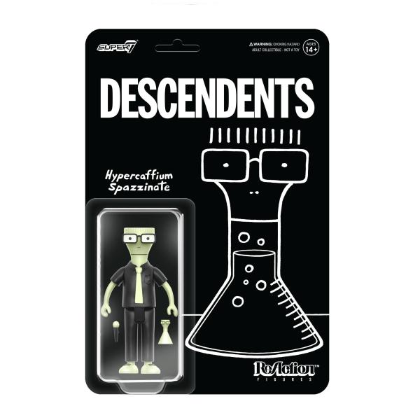 ディセンデンツ Re Action フィギュア Descendents ReAction Figure - Milo(Hypercaffium Spazzinate) Super7 パンク TOY