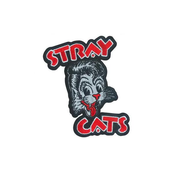 ストレイ キャッツ ワッペン パッチ STRAY CATS Logo Patch 正規品 バンドTシャツ関連 雑貨