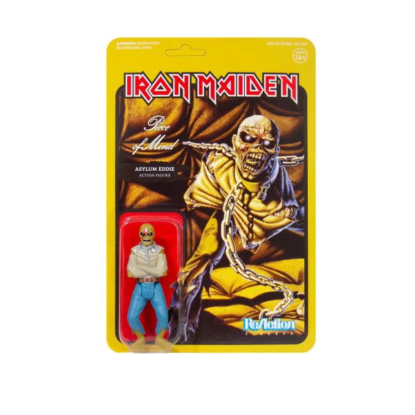 アイアン メイデン フィギュア Iron Maiden Eddie ReAction Figure - Piece of Mind 頭脳改革 TOY