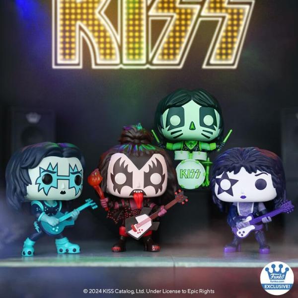 キッス フィギュア 4体セット Pop! KISS (Color Spotlight) 4 キッス フィギュア 4体セット Pop! KISS (Color Spotlight) 4
