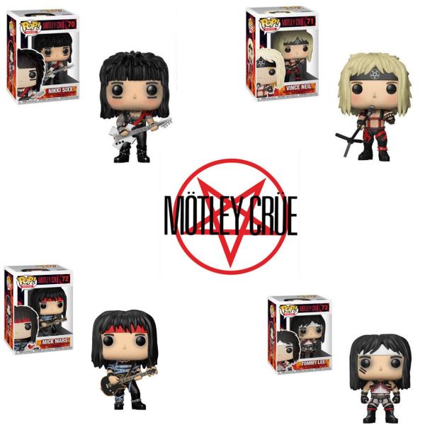 モトリー クルー フィギュア Motley Crue Pop! Rocks FUNKO