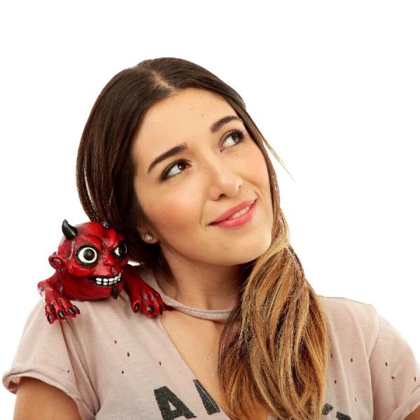 肩のりレッドデビルフィギュア（ショルダーバディ）Loftus RED DEVIL SHOULDER BUDDY TOY 雑貨