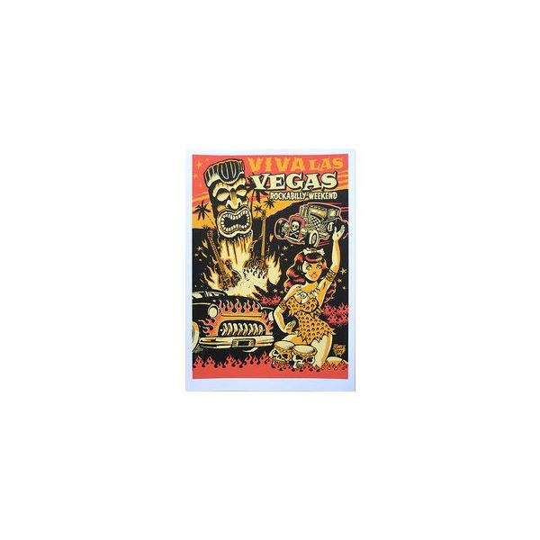 ビヴァ・ラス・ベガス Viva Las Vegas #11 シルクスクリーン ポスター Vince Ray!