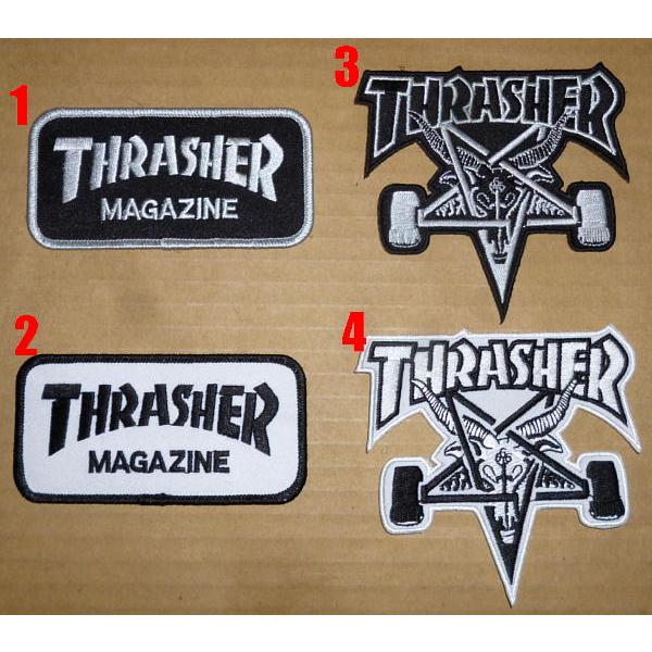 スラッシャー ワッペン・パッチ Thrasher 正規品