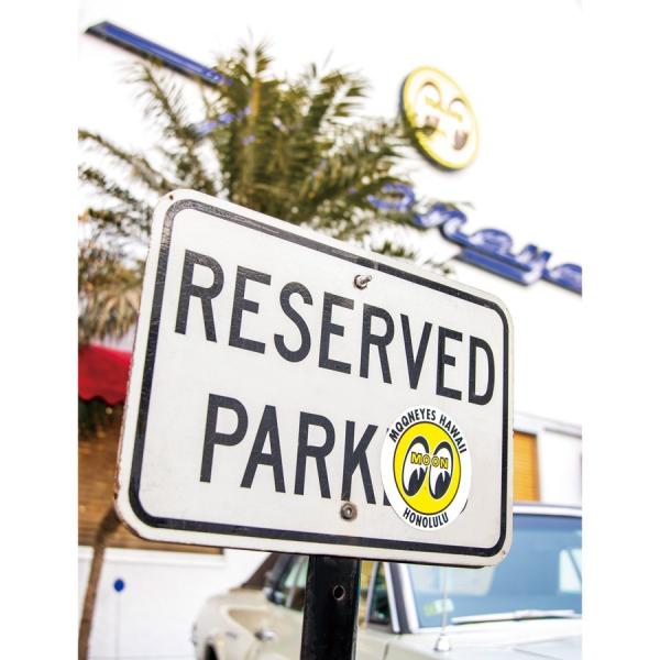 ムーンアイズ ステッカー MOONEYES HAWAII ハワイ デカール アイボール 正規品 STICKER