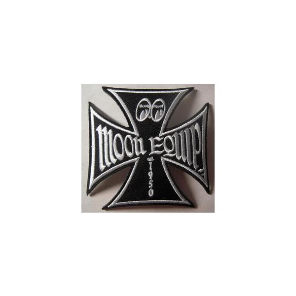 ムーンアイズ ワッペン アイアンクロス パッチ MOONEYES Iron Cross 正規品
