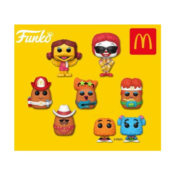 FUNKO POP ロナルドマクドナルド3種セット Funko マクドナルド フィギュア 7p セット McDonalds FUNKO POP