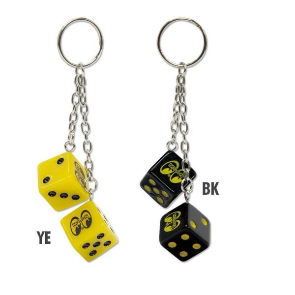 ムーンアイズ MOONEYES サイコロ キーホルダー MOON Twin Dice Keyring