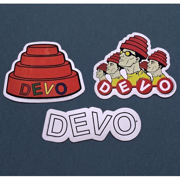 ディーヴォ ステッカー DEVO 正規品 ロックTシャツ関連 雑貨