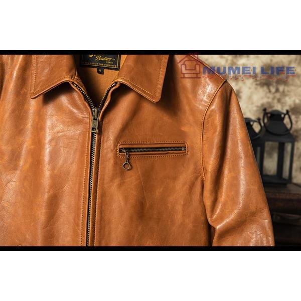 新入荷☆シープスキン 60'sカフェレーサー シングルライダース レザ