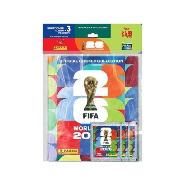 ST【WST26】【国内未発売】PANINI FIFA World Cup 2026 公式 ステッカーコレクション スターターパック【サッカー/パニーニ/サッカーカード/ワールドカップ】