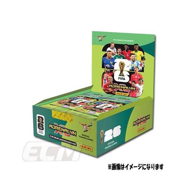 箱【予約PAN26】【国内未発売】PANINI Adrenalyn XL FIFA WORLDCUP 2026 オフィシャルカード ボックス販売【サッカーカード/トレーデングカード/WEARE26/W杯/ト