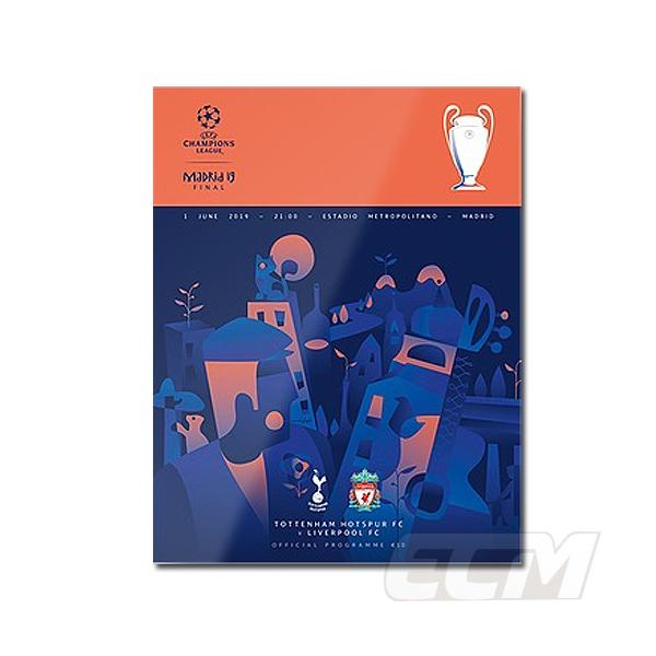 【国内未発売】2019 チャンピオンズリーグ決勝プログラム リバプール vs トットナム【サッカー/UEFA/スパーズ/Tottenham/Liverpool/UCL2019/CL決勝】PRO11 ネコ