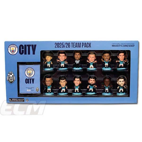 【SZZ25】【国内未発売】サッカースターズ マンチェスターシティ 25-26 チームパック 12体セット【Manchester City/SOCCERSTARZ/サッカー/サッカーフィギュア】