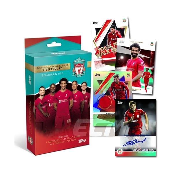 予約TOP03】【国内未発売】Topps リバプールFC 21-22 チームカード