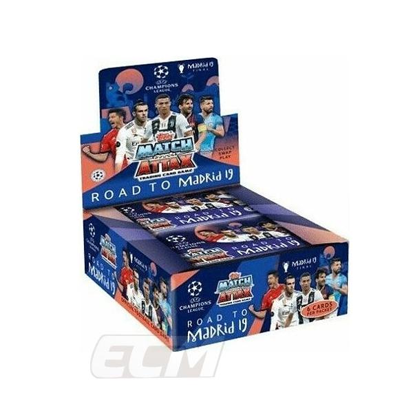 国内未発売】パック販売TOPPS Match Attax 18-19 チャンピオンズリーグ