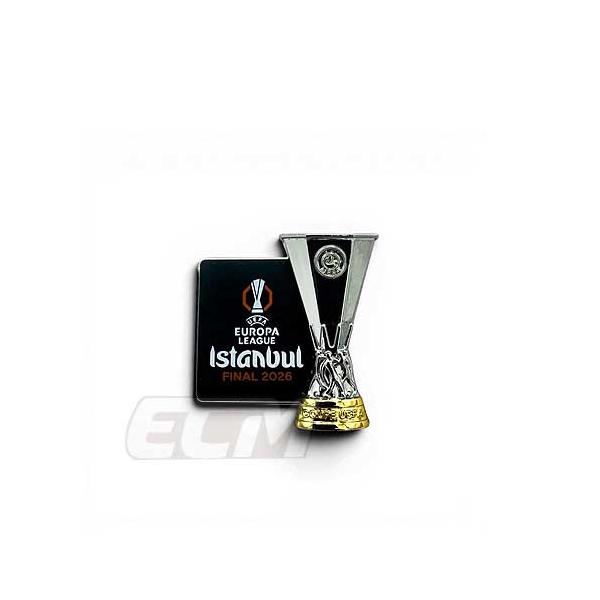 【UCL21】【国内未発売】ヨーロッパリーグ "Istanbul FINAL 2026" オフィシャルグッズ ピンズ【UEFA/UL/サッカー/Europa League/PINS】ネコポス対応可能
