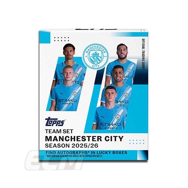 TOP03】【国内未発売】Topps マンチェスターシティ 25-26 チームカード