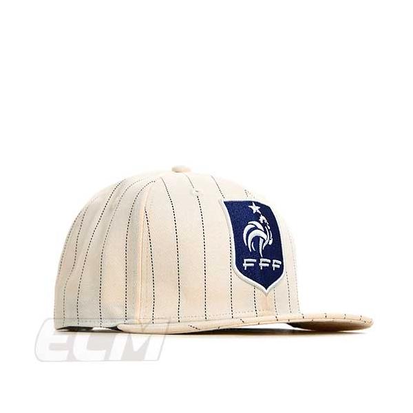K430【国内未発売】フランス代表 オフィシャル キャップ ホワイト【サッカー/France/CAP/帽子/ワールドカップ/エンバペ/デンベレ】